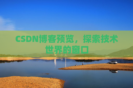 CSDN博客预览，探索技术世界的窗口